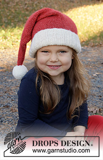 Free patterns - Christmas Hats for Children / DROPS Children 32-21