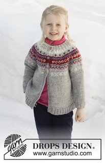 Free patterns - Children Nordic Cardigans / DROPS Children 32-6