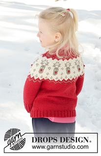 Free patterns - Christmas Jumpers & Cardigans / DROPS Children 32-9