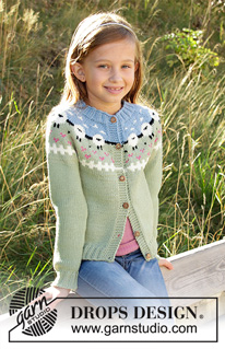 Free patterns - Dziecięce norweskie rozpinane swetry / DROPS Children 34-1