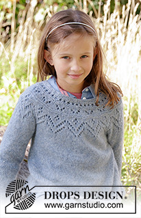Free patterns - Dziecięce swetry przez głowę / DROPS Children 34-10