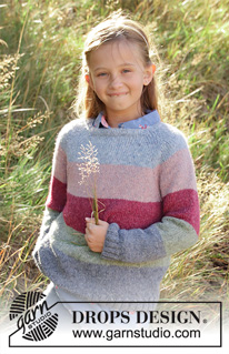 Free patterns - Proste dziecięce swetry przez głowę / DROPS Children 34-8