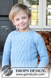 Free patterns - Dziecięce swetry przez głowę / DROPS Children 37-12