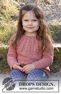 Free patterns - Dziecięce swetry przez głowę / DROPS Children 37-13