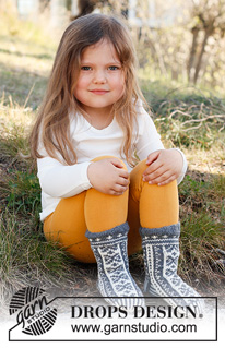 Free patterns - Children Socks & Slippers / DROPS Children 37-4