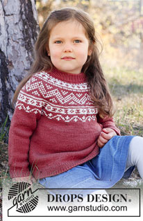 Free patterns - Norweskie dziecięce swetry przez głowę / DROPS Children 37-5