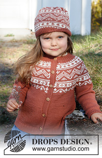 Free patterns - Dziecięce norweskie rozpinane swetry / DROPS Children 37-6
