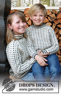 Free patterns - Children Nordic Jumpers / DROPS Children 37-9