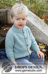 Free patterns - Proste dziecięce rozpinane swetry / DROPS Children 40-13