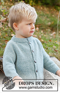 Free patterns - Proste dziecięce rozpinane swetry / DROPS Children 40-13