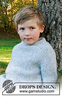 Free patterns - Dětské jednoduché pulovry / DROPS Children 40-20