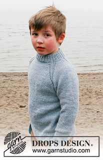 Free patterns - Dziecięce swetry przez głowę / DROPS Children 40-3