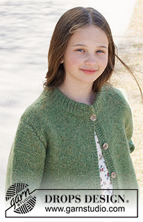 Free patterns - Proste dziecięce rozpinane swetry / DROPS Children 41-11