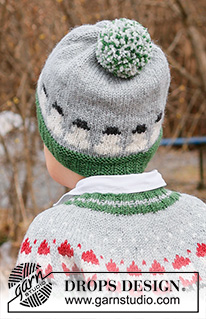 Free patterns - Christmas Hats for Children / DROPS Children 44-18