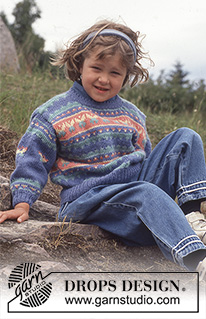 Free patterns - Pullover für Kinder / DROPS Children 5-11