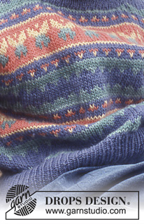 Free patterns - Dziecięce swetry przez głowę / DROPS Children 5-11
