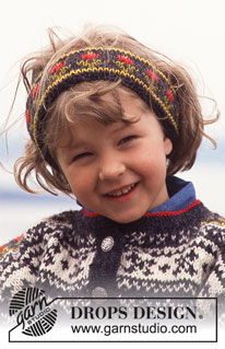 Free patterns - Children Headbands / DROPS Children 5-2
