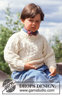 Free patterns - Aran Knitting / DROPS Children 5-3