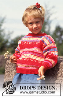 Free patterns - Dziecięce swetry przez głowę / DROPS Children 5-5