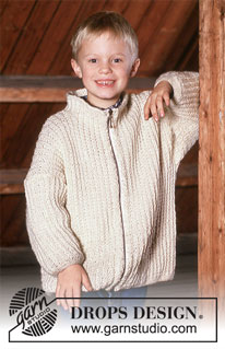 Free patterns - Einfache Jacken & Cardigans für Kinder / DROPS Children 6-1