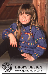 Free patterns - Rozpinane swetry i bolerka dziecięce / DROPS Children 6-18