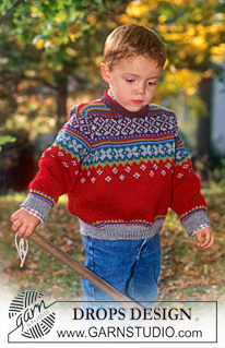 Free patterns - Laste põhjamaade džemprid / DROPS Children 9-21
