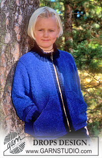 Free patterns - Proste dziecięce rozpinane swetry / DROPS Children 9-4