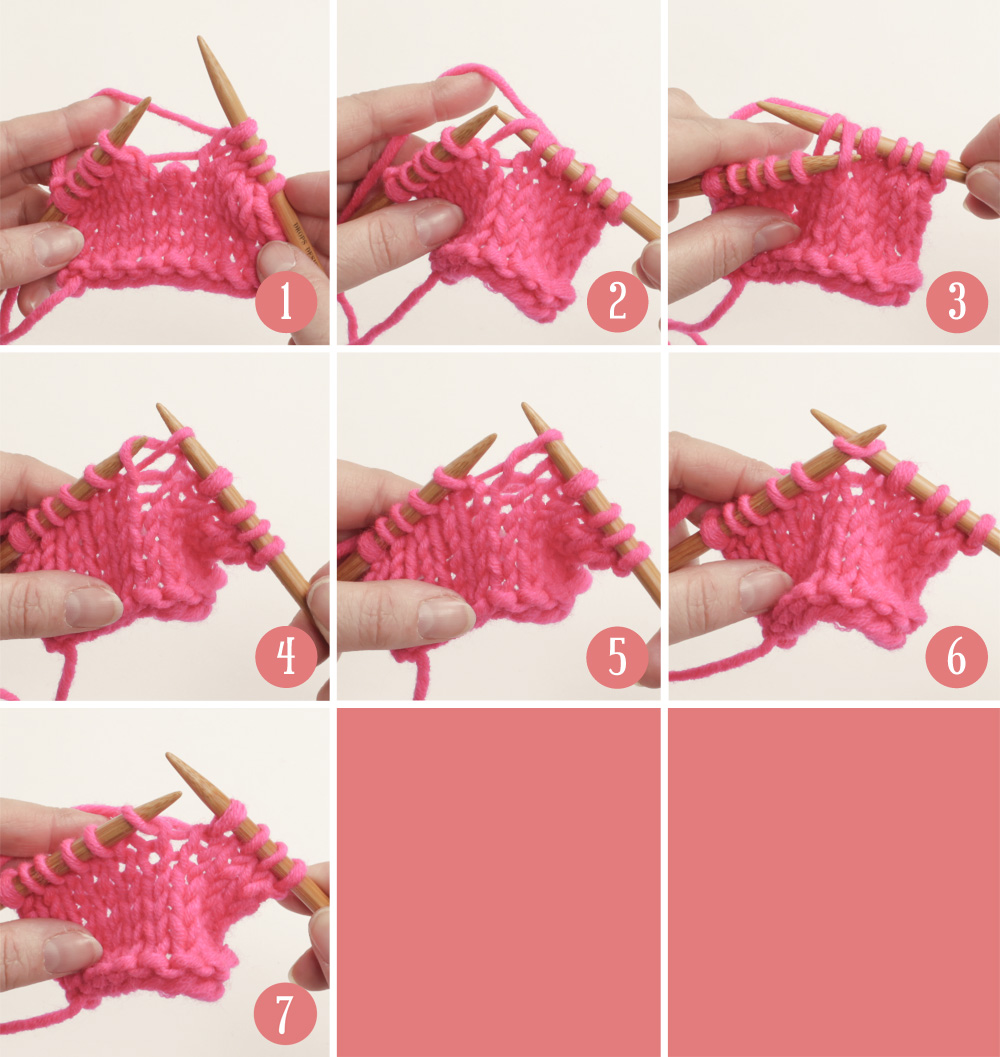 How to pick up a knitted stitch