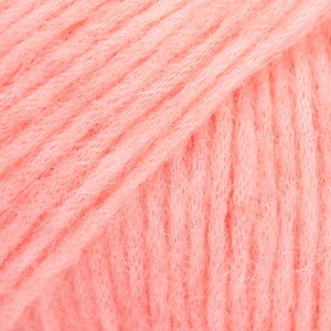 DROPS Air uni colour 50, fersken rosa