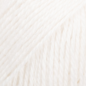 DROPS Alpaca uni colour 101, blanc