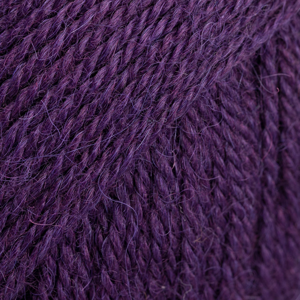 DROPS Alpaca uni colour 4400, violeta escuro
