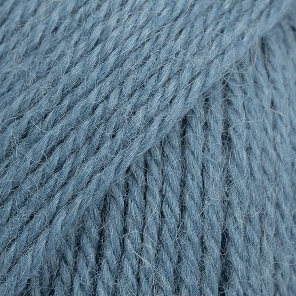 DROPS Alpaca uni colour 6309, denimblauw