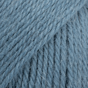 DROPS Alpaca uni colour 6309,  jeansblå