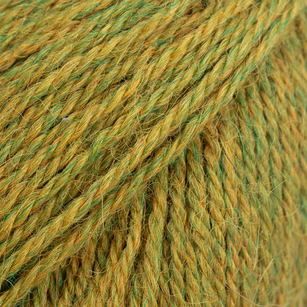 DROPS Alpaca mix 7233, gulgrøn