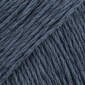 DROPS Bomull-Lin uni colour 21, donkerblauw