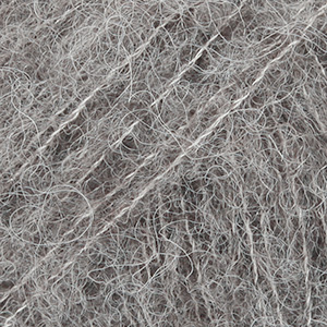 DROPS Brushed Alpaca Silk uni colour 03, šedá