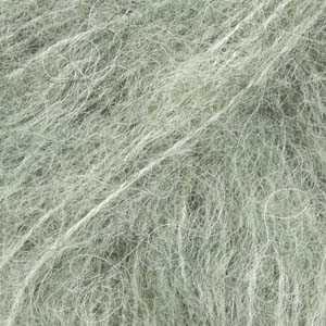 DROPS Brushed Alpaca Silk uni colour 21, zielona szałwia