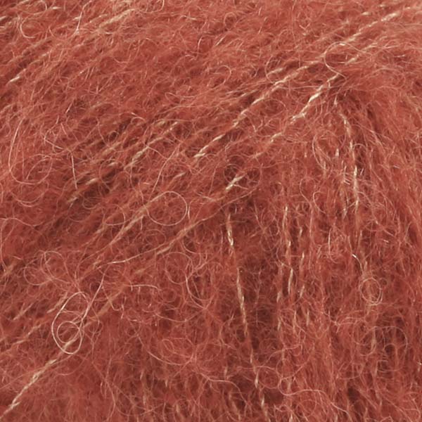 DROPS Brushed Alpaca Silk uni colour 24, ryð