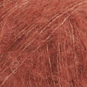 DROPS Brushed Alpaca Silk uni colour 24, ruggine