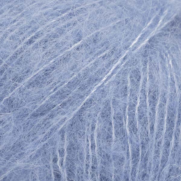 DROPS Brushed Alpaca Silk uni colour 28, stillehavsblå