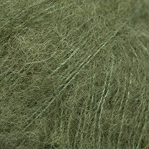 DROPS Brushed Alpaca Silk uni colour 32, mosagrænn