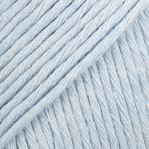 DROPS Cotton Light uni colour 08, azul glaciar