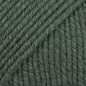 DROPS Cotton Merino uni colour 22, sötétzöld