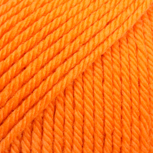 DROPS Daisy uni colour 23, naranja