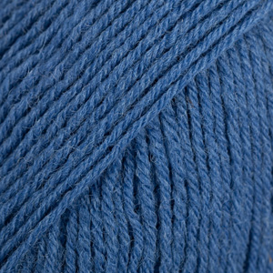 DROPS Fabel uni colour 108, královská modrá