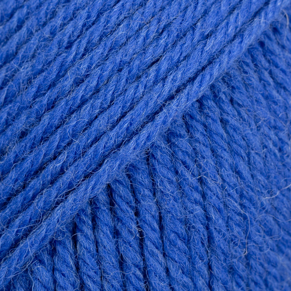 DROPS Karisma uni colour 07, azul vivo