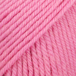 DROPS Karisma uni colour 33, rosa medio