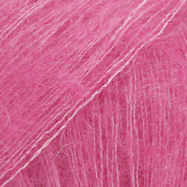 DROPS Kid-Silk uni colour 13, rosa ciliegia