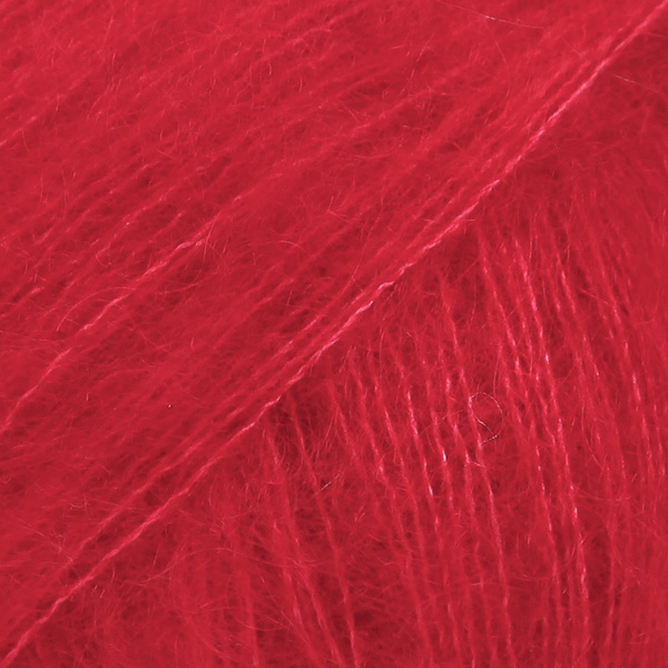 DROPS Kid-Silk uni colour 14, czerwony
