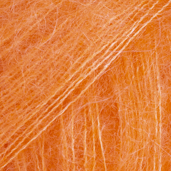 DROPS Kid-Silk uni colour 49, elektrisk orange